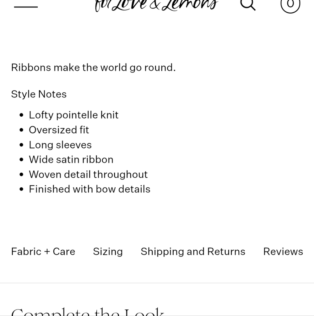 Pink Knit Sweater with Ribbon Details - Picture 12 of 12